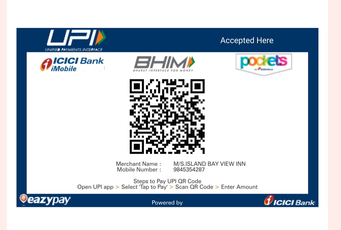 UPI payment QR code